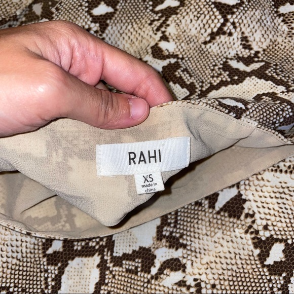 Rahi Snake Print Midi Slit Skirt - Picture 5 of 5